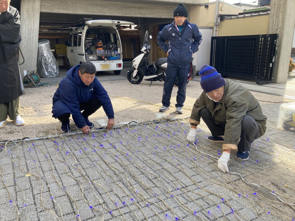 浄楽寺イルミ2024年